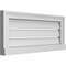 Ekena Millwork Vertical Surface Mount PVC Gable Vent: Functional, w/ 2"W x 2"P Brickmould Sill Frame, 28"W x 12"H GVPVE28X1203SF - alternate 2